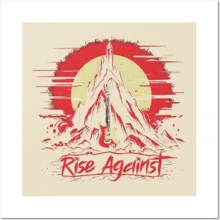 Rise Against Mountain Posters and Art